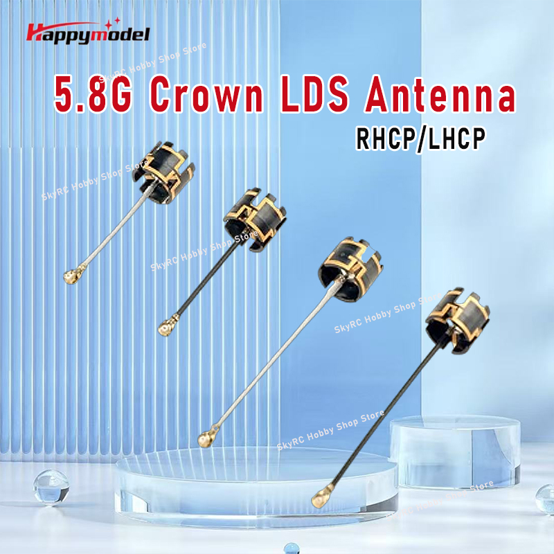 Drone Kit Long Range - Happymodel 5,8G Crown LDS антенна RHCP/LHCP