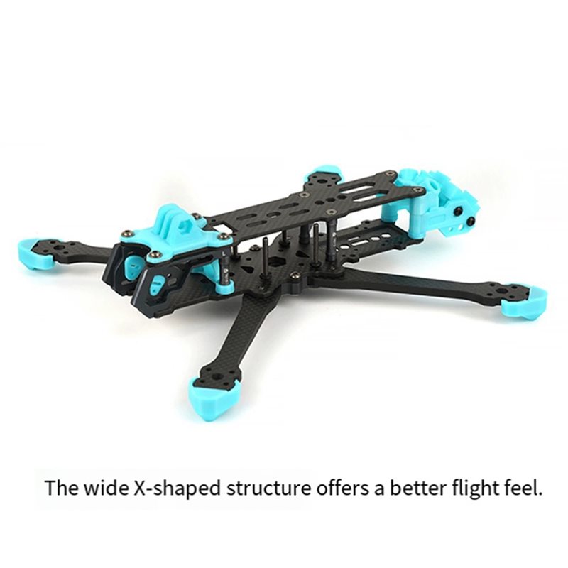 Комплект карбоновой X-образной – обзор и цена Drone Kit Racing