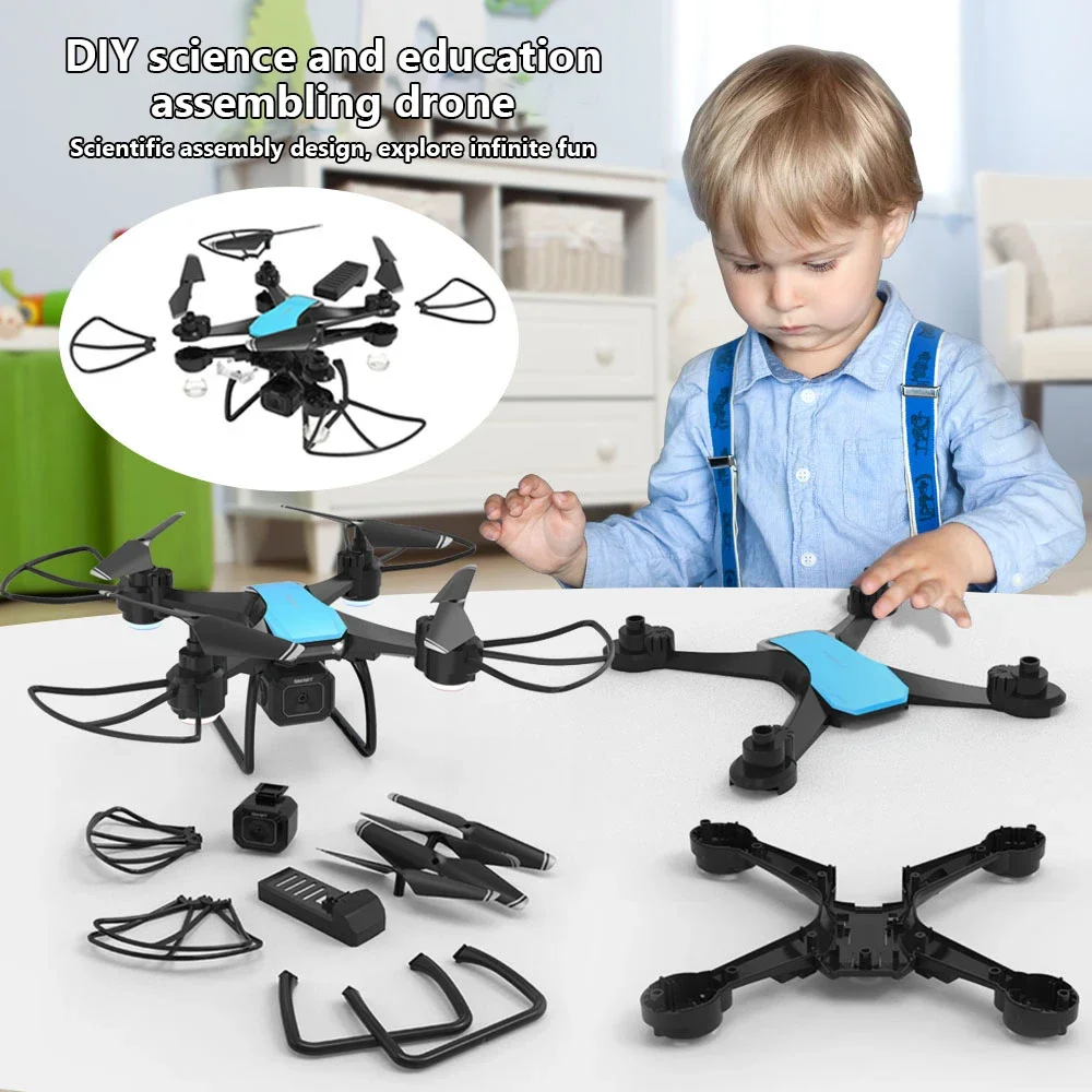 JJRC H108 DIY обучающая сборка – обзор и цена Drone Kit With Camera