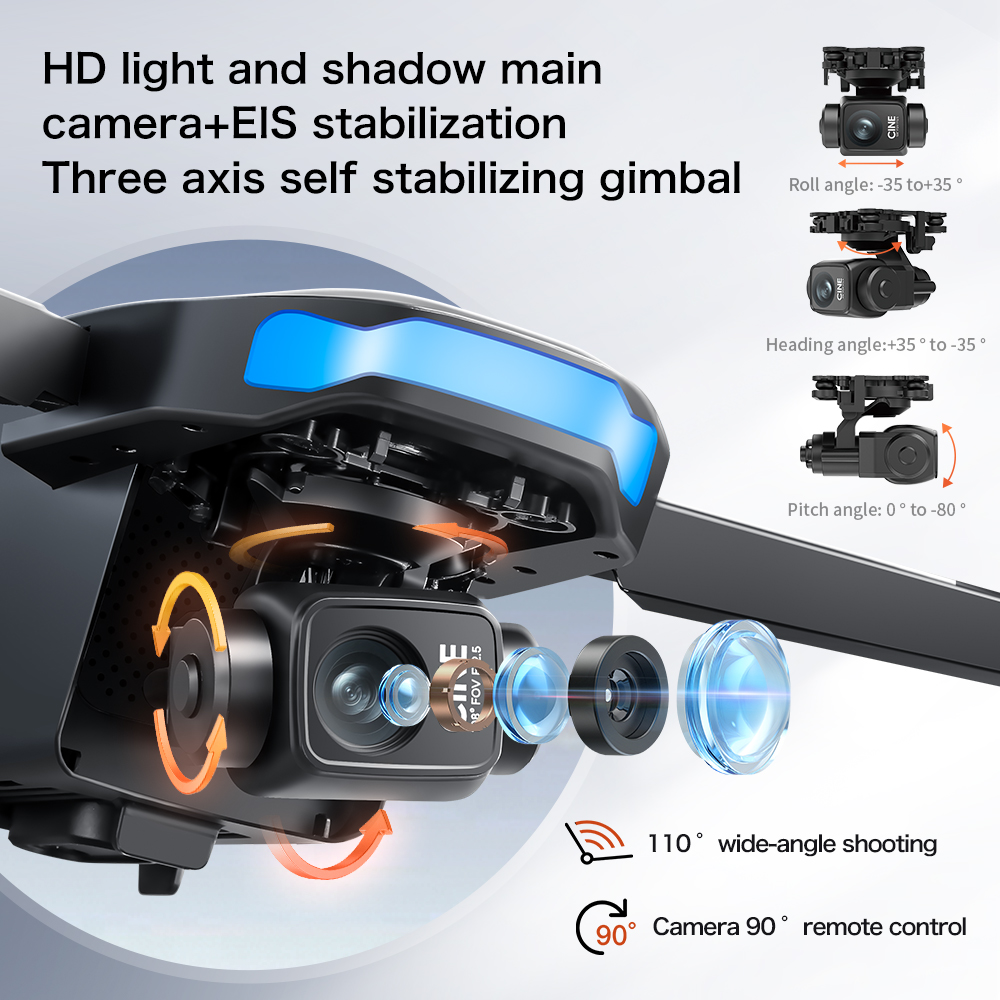 Новый дрон S-X1 MAX с GPS, 8K, – обзор и цена Drone Kit Professional