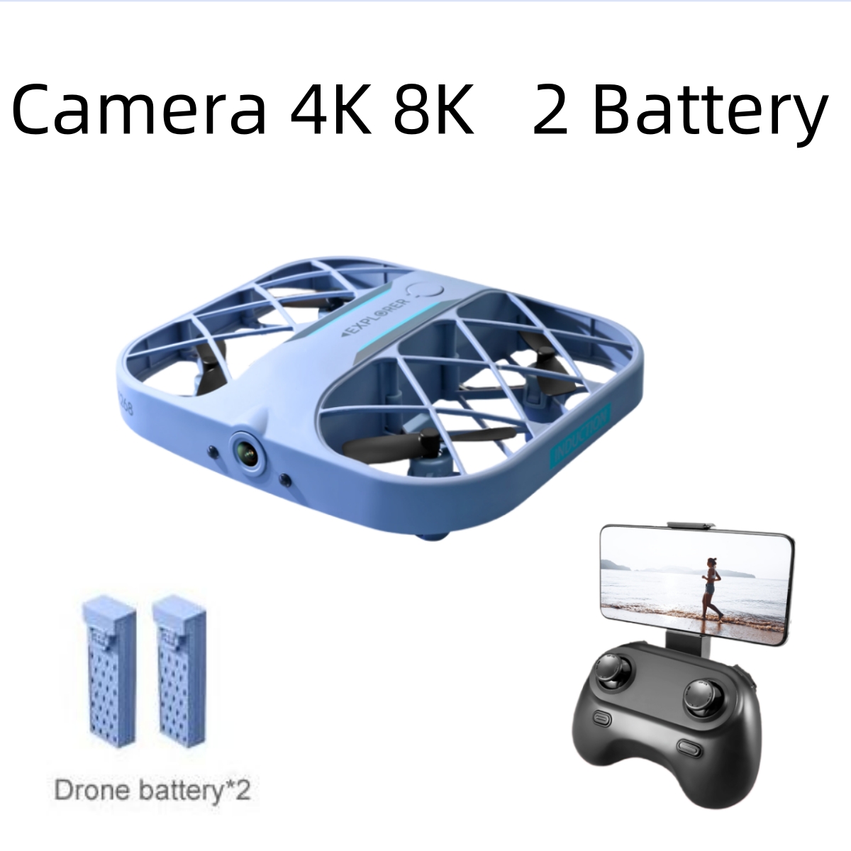 JJRC H107 FPV RC дрон с 2 бата – обзор и цена Drone Kit With Camera